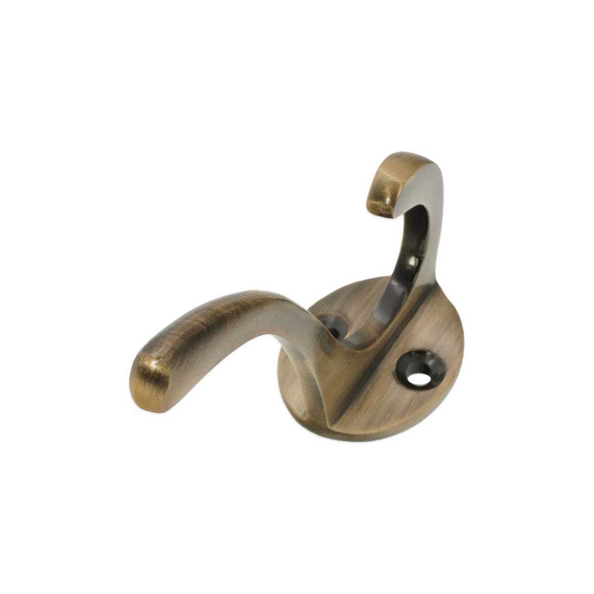 Victorian Coat Hook 87mm Antique Brass