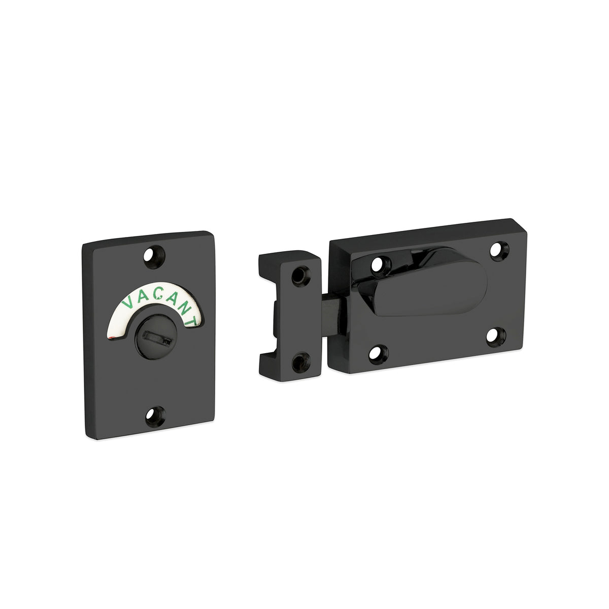 Indicator Bolt Latch Matt Black