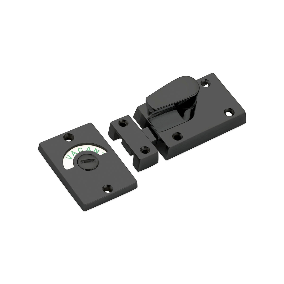 Indicator Bolt Latch Matt Black