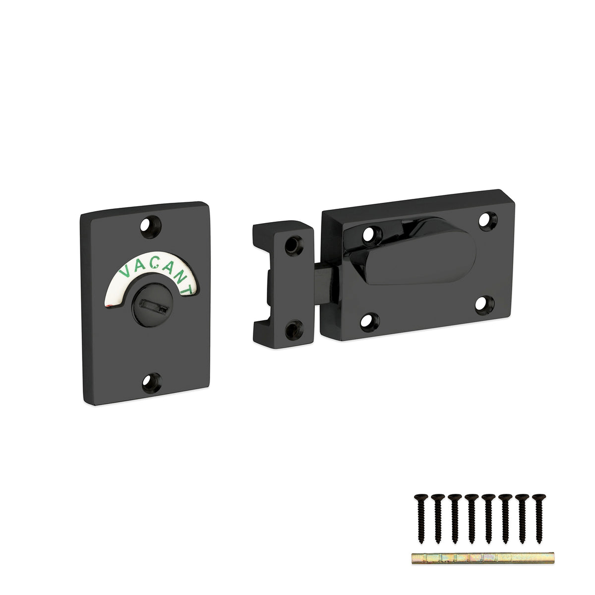 Indicator Bolt Latch Matt Black