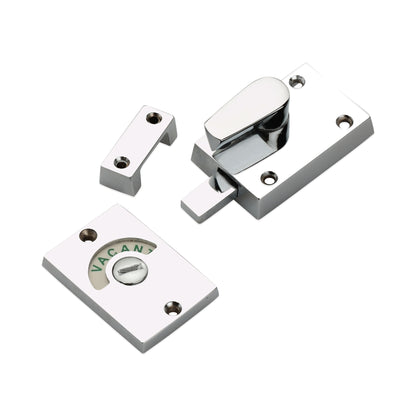 Indicator Bolt Latch Polished Chrome