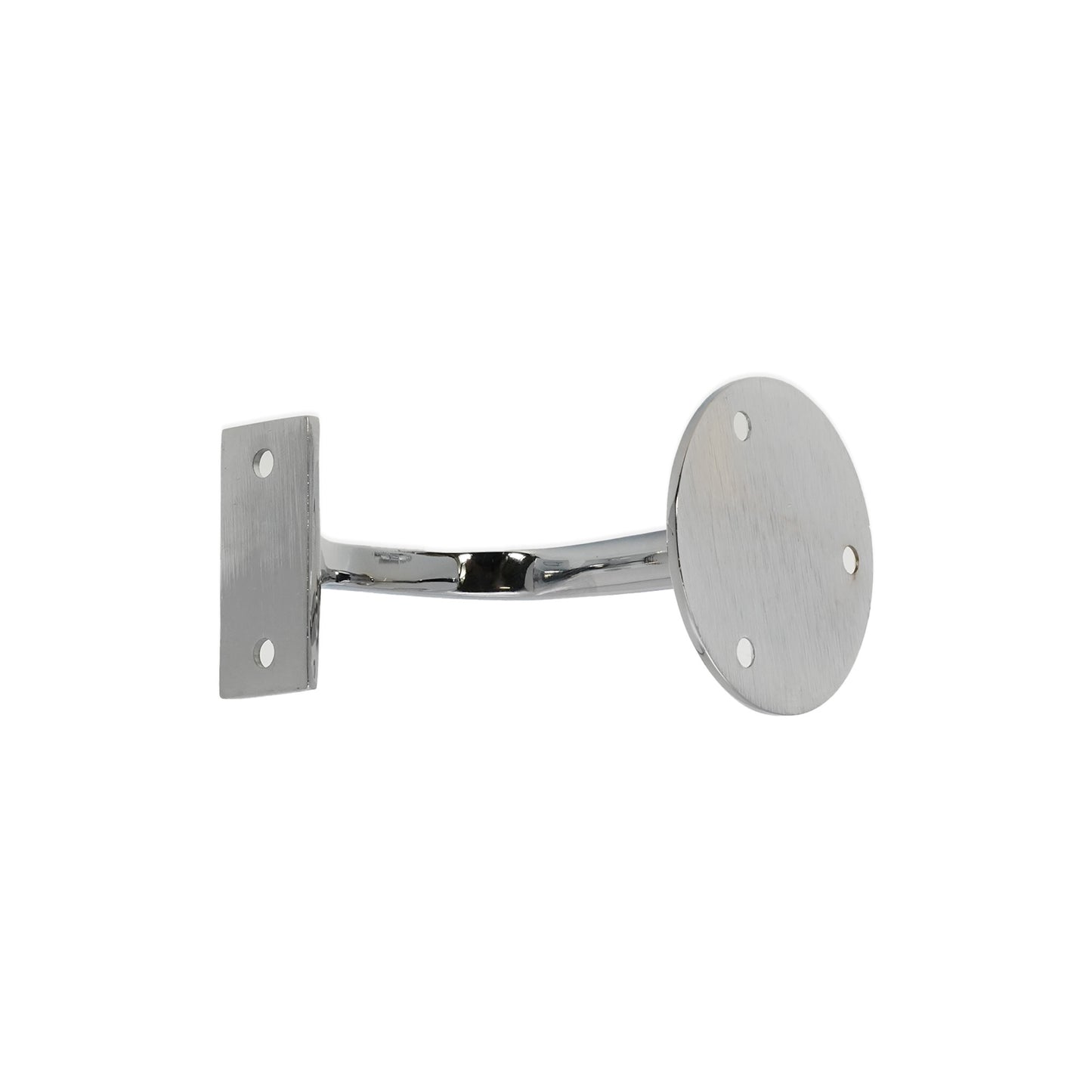 Brass Handrail Bracket Polished Chrome