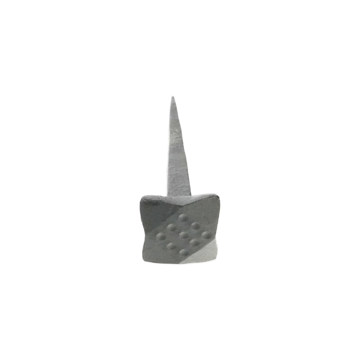 Square Dotted Head Iron Nail 1" x 3" Beeswax