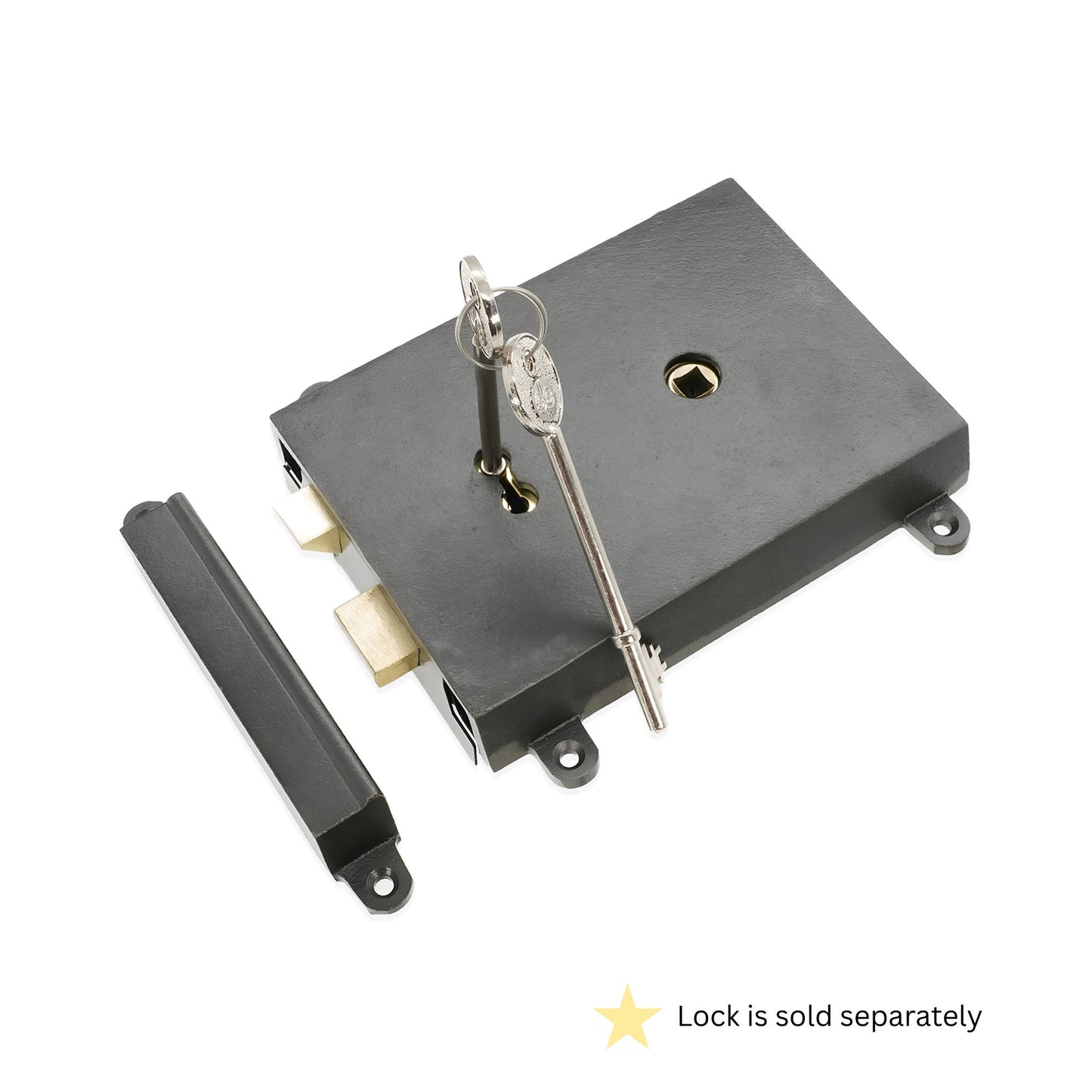 Iron Rim Lock Cover Beeswax