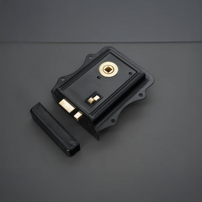 Iron Rim Lock Olde - Black/Brass