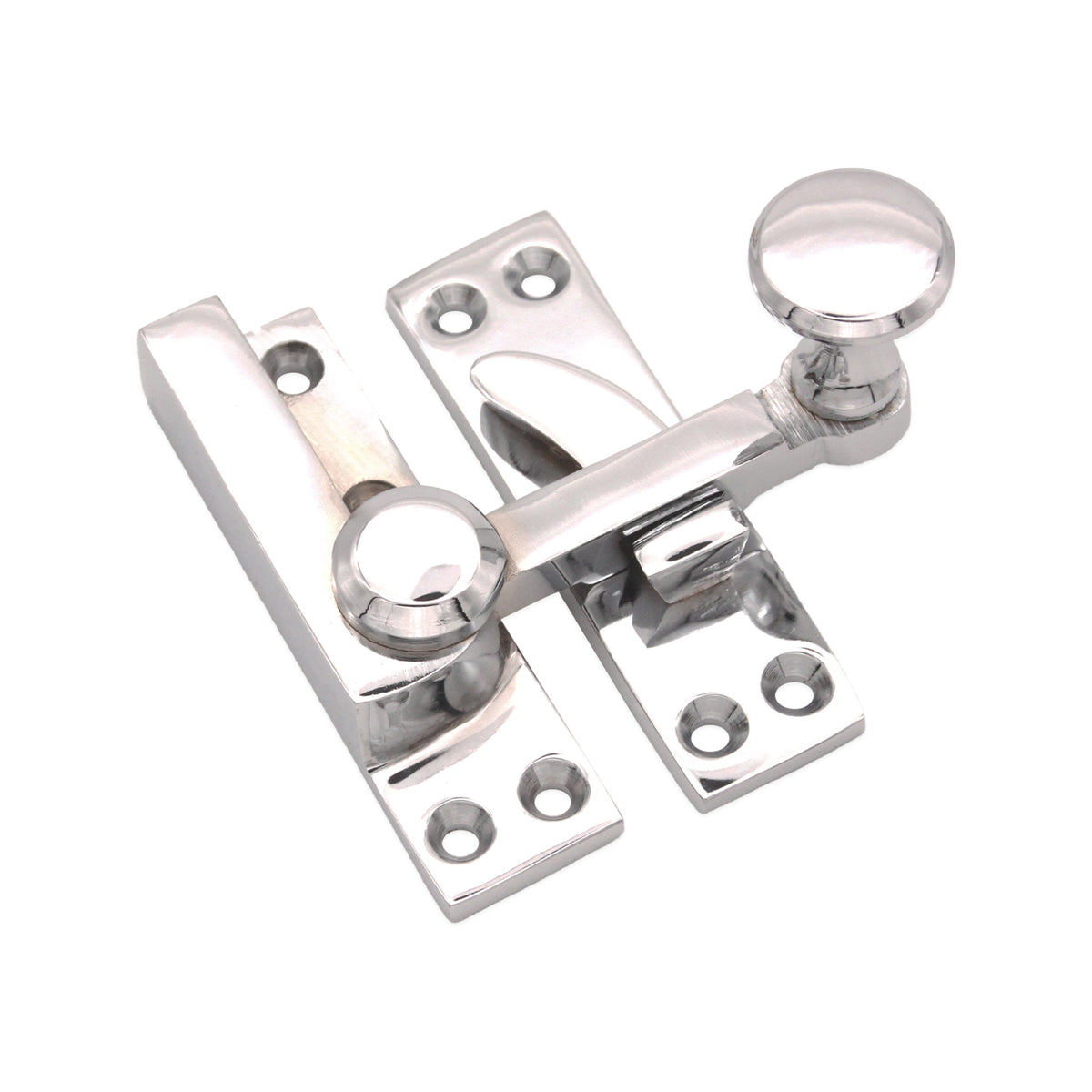Quadrant Sliding Arm Fastener Polished Chrome