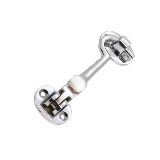 Silent Cabin Hook 3" - 75mm Polished Chrome