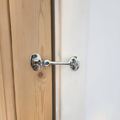 Silent Cabin Hook 3" - 75mm Polished Chrome