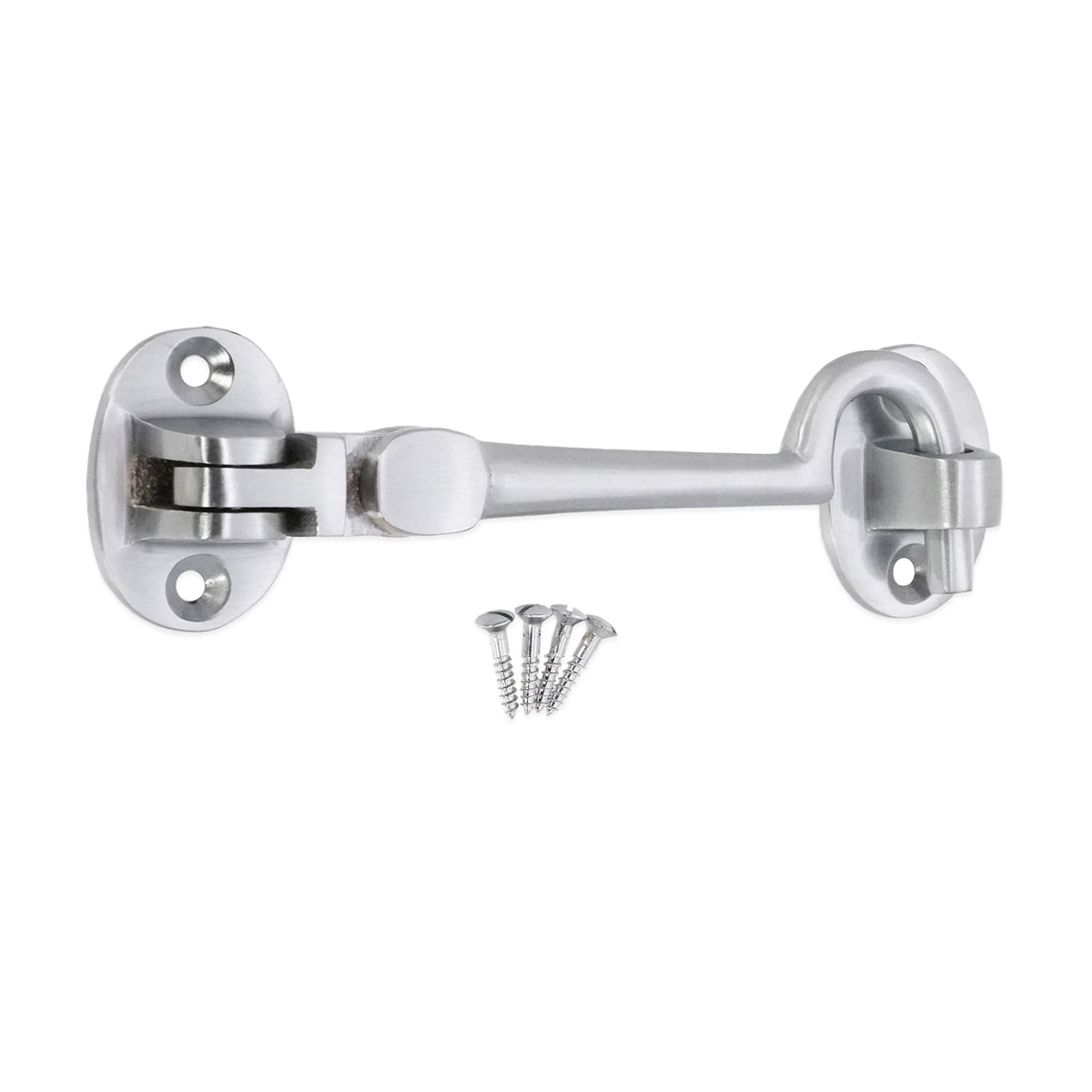 Silent Cabin Hook 4" - 100mm Satin Chrome