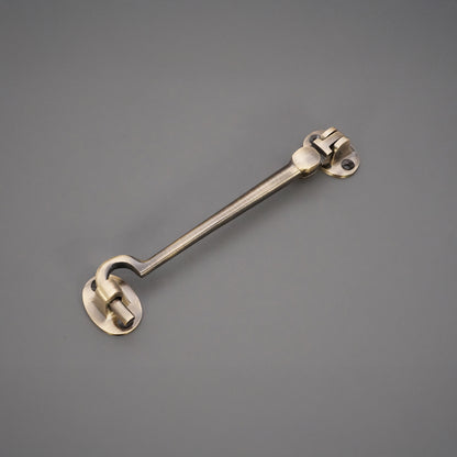 Silent Cabin Hook 6" - 150mm Antique Brass