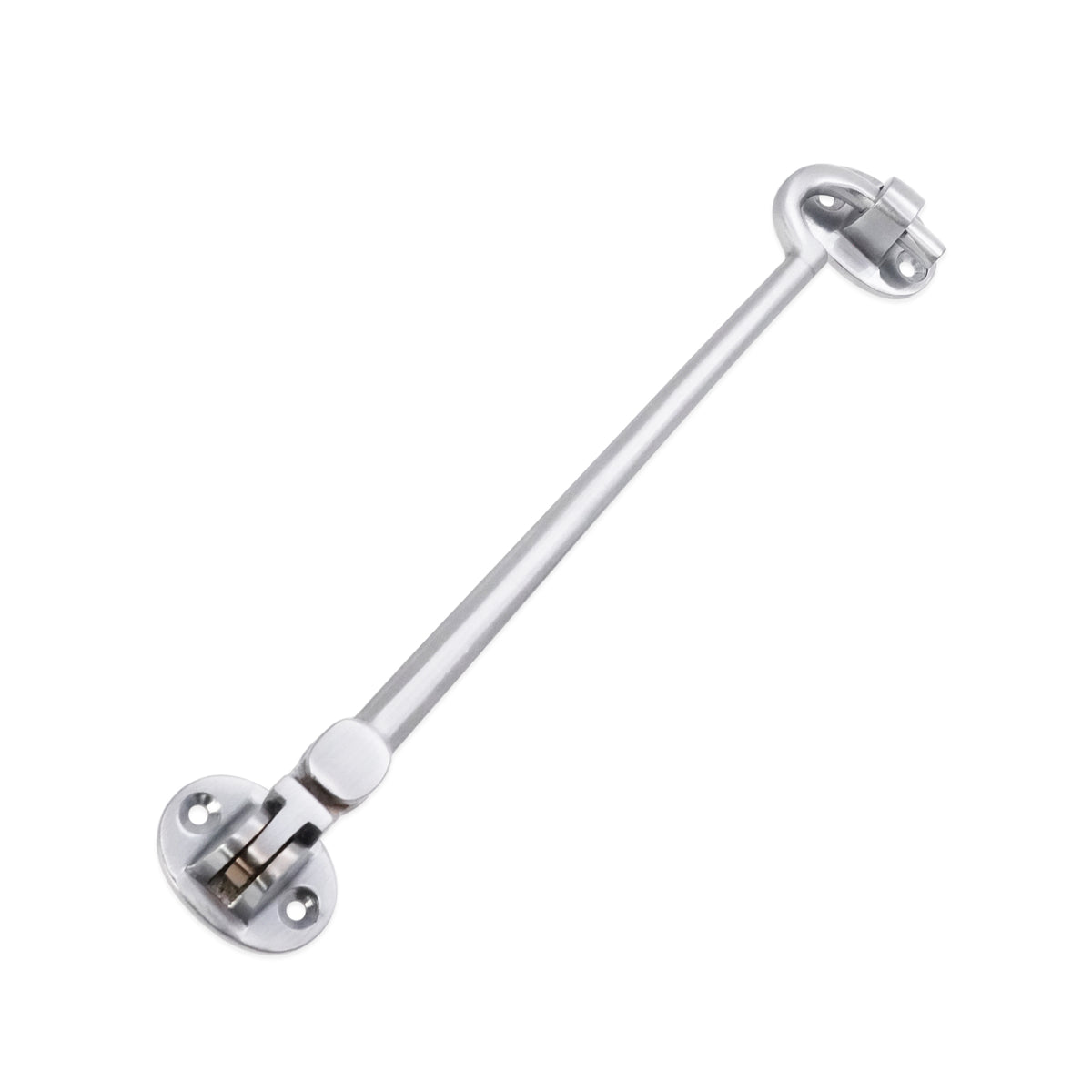 Silent Cabin Hook 8" -  200mm Satin Chrome