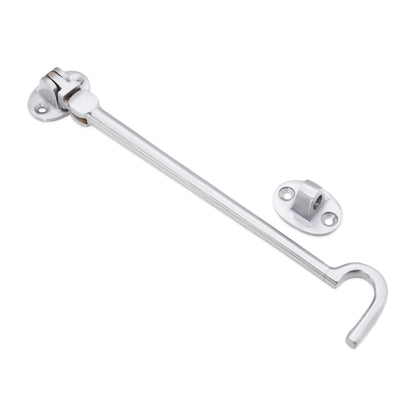 Silent Cabin Hook 8" -  200mm Satin Chrome