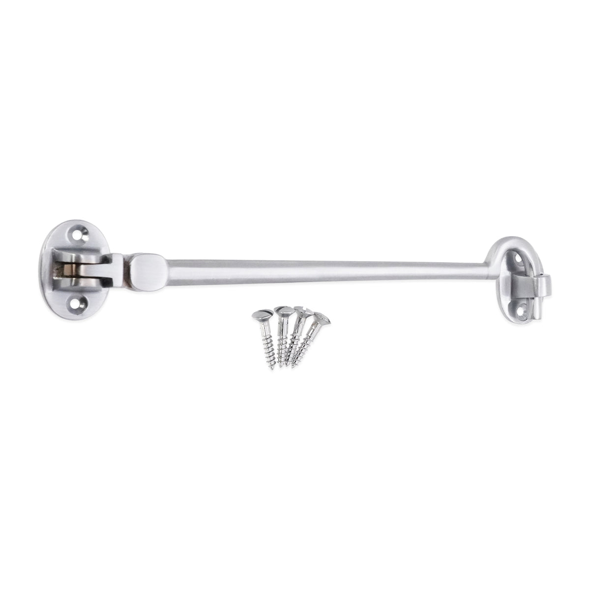Silent Cabin Hook 8" -  200mm Satin Chrome