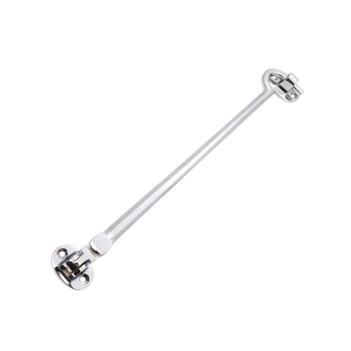 Silent Cabin Hook 10" - 250mm Polished Chrome