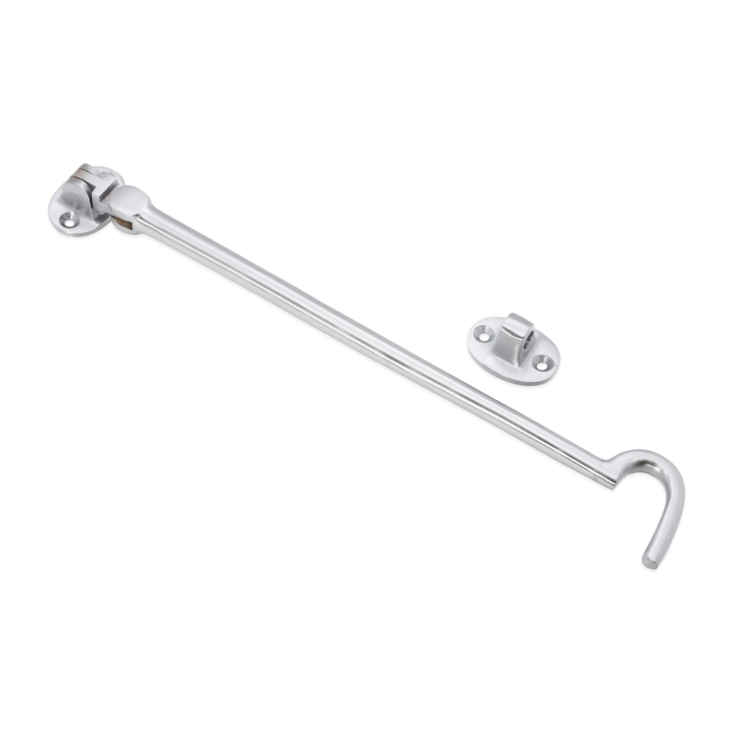 Silent Cabin Hook 10" - 250mm Satin Chrome
