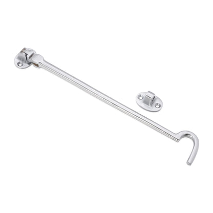 Silent Cabin Hook 10" - 250mm Satin Chrome