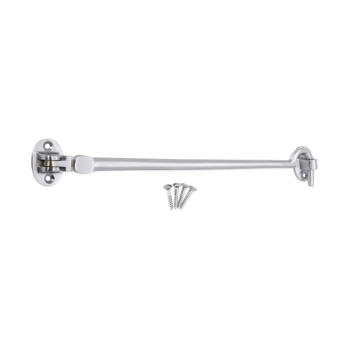Silent Cabin Hook 10" - 250mm Satin Chrome