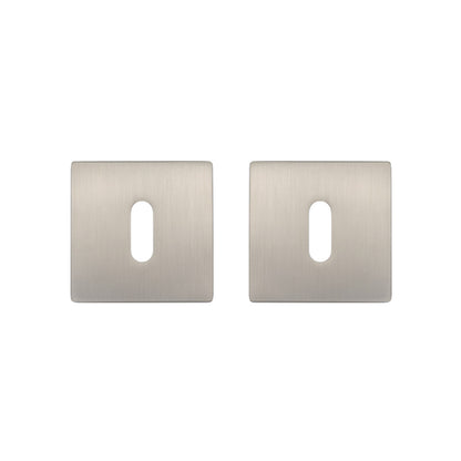 Escutcheon (Pair) Satin Nickel