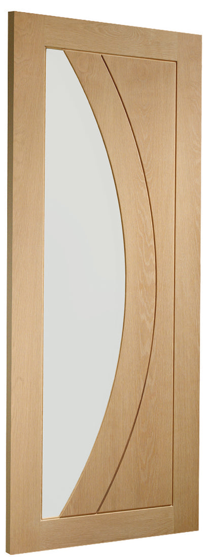 Salerno Internal Oak Pre-Finished with Clear Glass