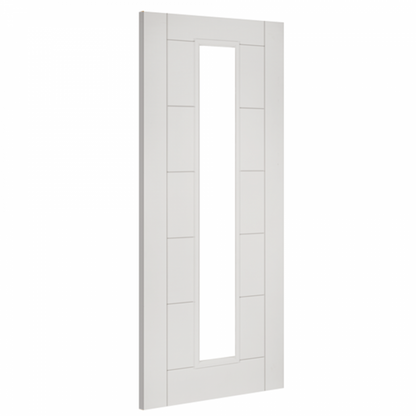 Seville White Primed Glazed 1 Lite 3D