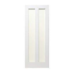 Shaker White 2 Panel Glazed