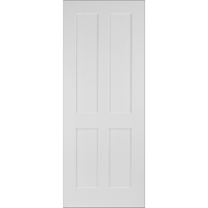 Shaker 4 Panel Fire Door