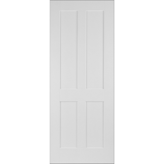 Shaker 4 Panel Fire Door