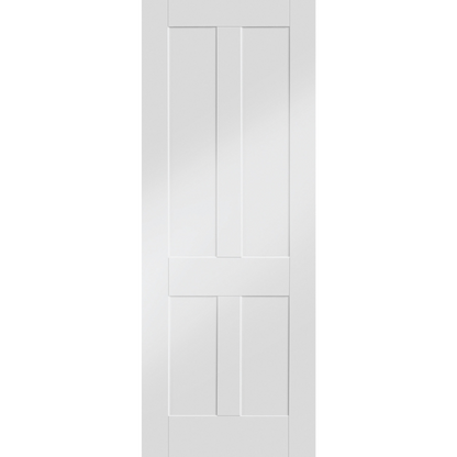 Shaker Internal White Primed Victorian  Fire Door