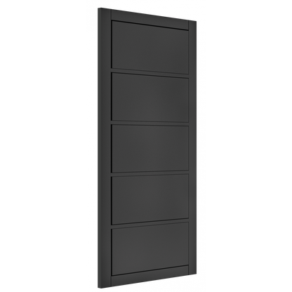 Shoreditch Black Prefinished Internal Door