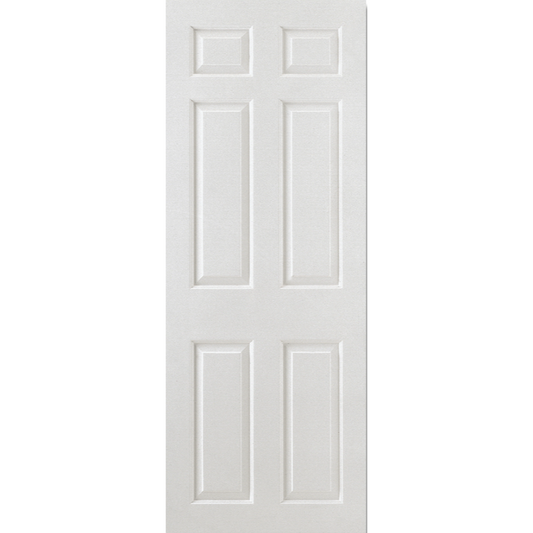 Smooth 6P Square Top Primed White Fire Door