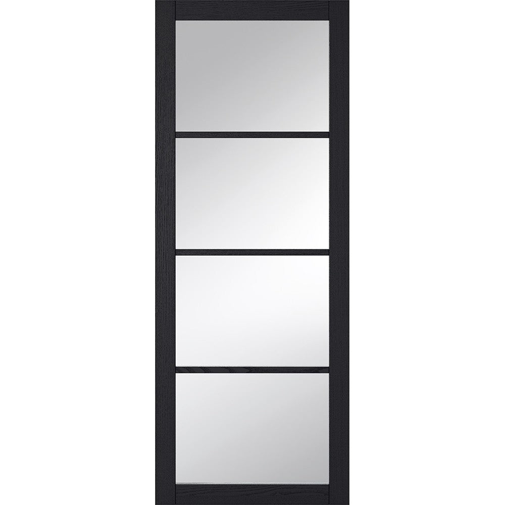 Black Soho 4L Glazed | Internal Door – Interior Doors