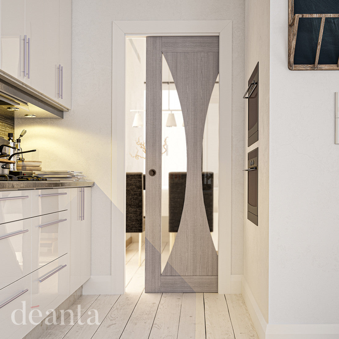 Sorrento Light Grey Ash Glazed FSC Internal Door life