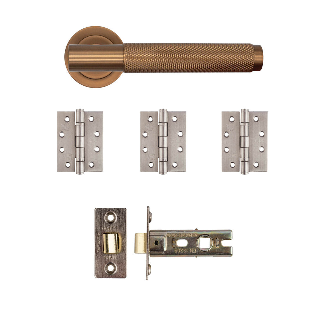 Sparta Latch Kit Dark Rose Gold