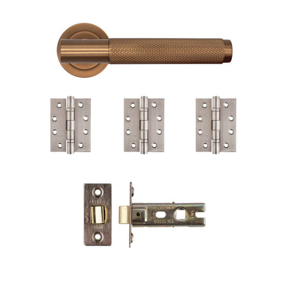 Sparta Latch Kit Dark Rose Gold