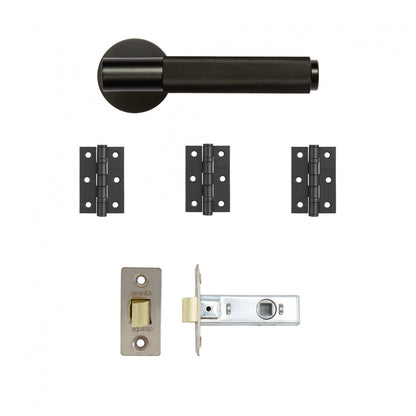 Sparta Latch Kit Matt Black Finish 2