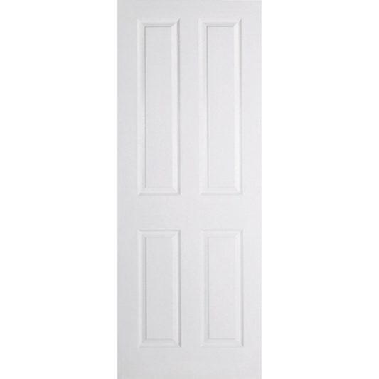 Textured 4P Primed White Fire Door