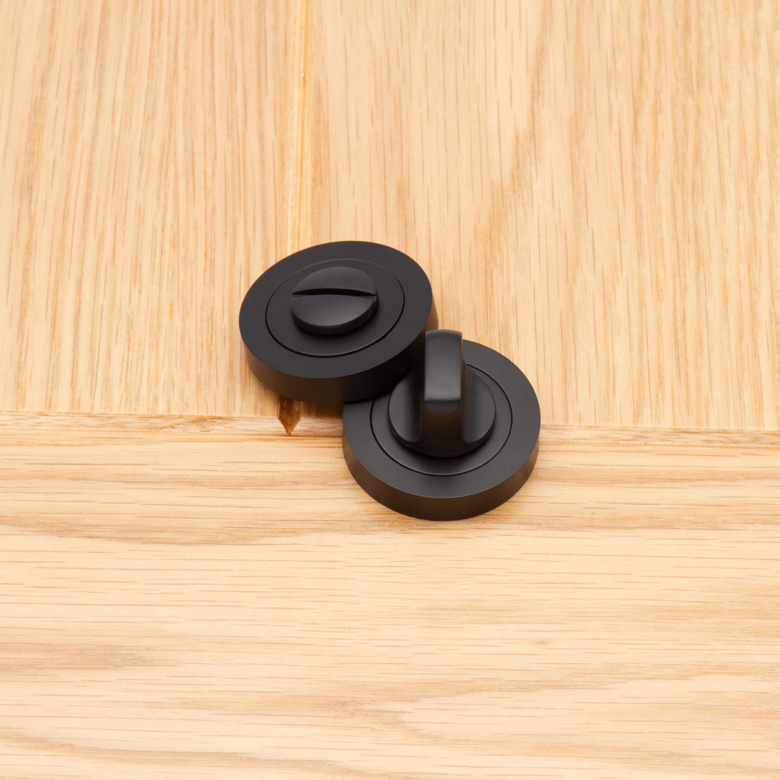 Thumbturn Set Matt Black life