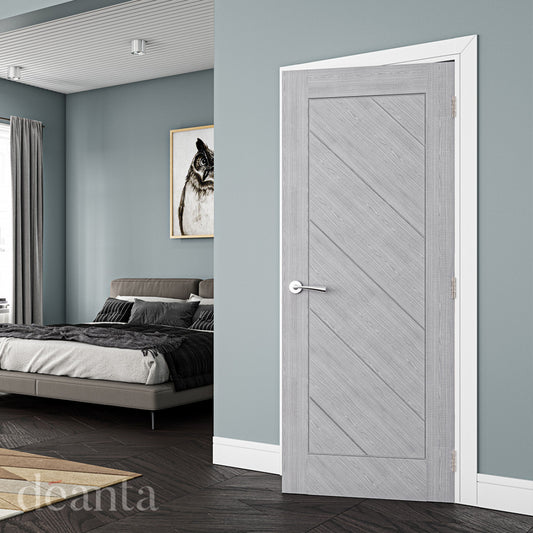 Torino Light Grey Ash FSC Internal Door