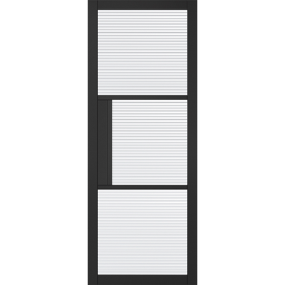 Tribeca 3L Reeded Pre-finished Black