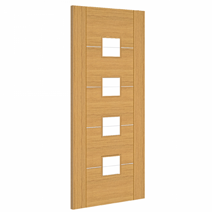 Valencia Prefinished Oak Glazed FSC Internal Door
