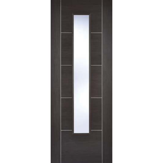 Vancouver Laminate Glazed Pre-finished Dark Grey Laminate