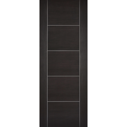 Vancouver Laminate Pre-finished Dark Grey Laminate Fire Door