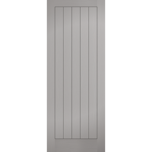 Vertical 5P Pre-Finished Grey Fire Door