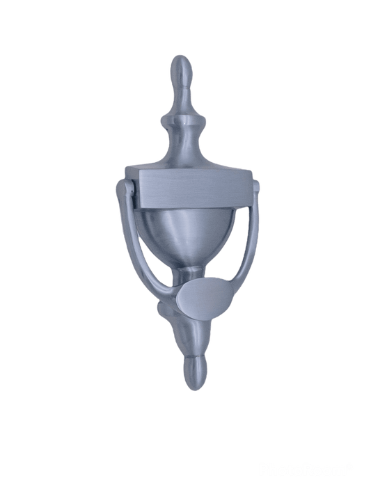 Victorian Door Knocker 200mm Satin Chrome