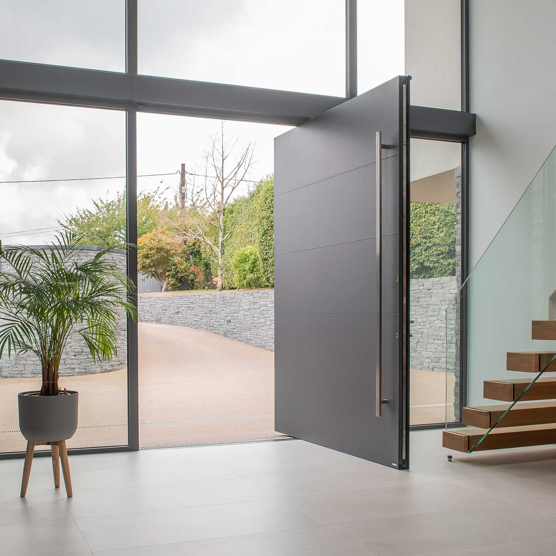 RK Steel Pivot Door